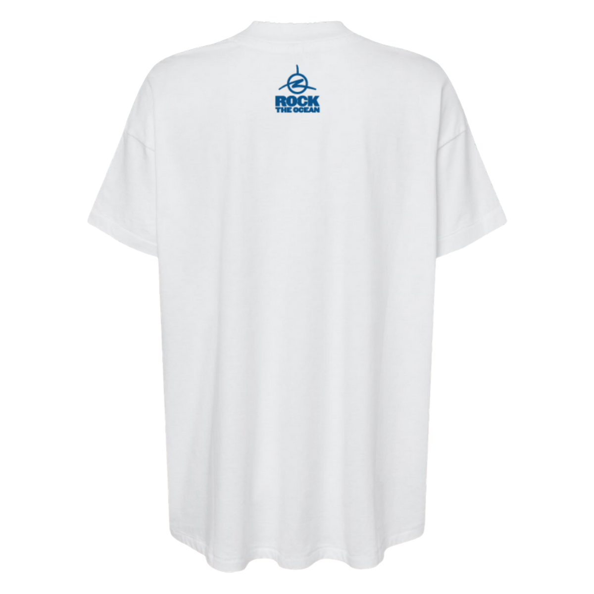Shark Flo Stacked Ladies White T-Shirt