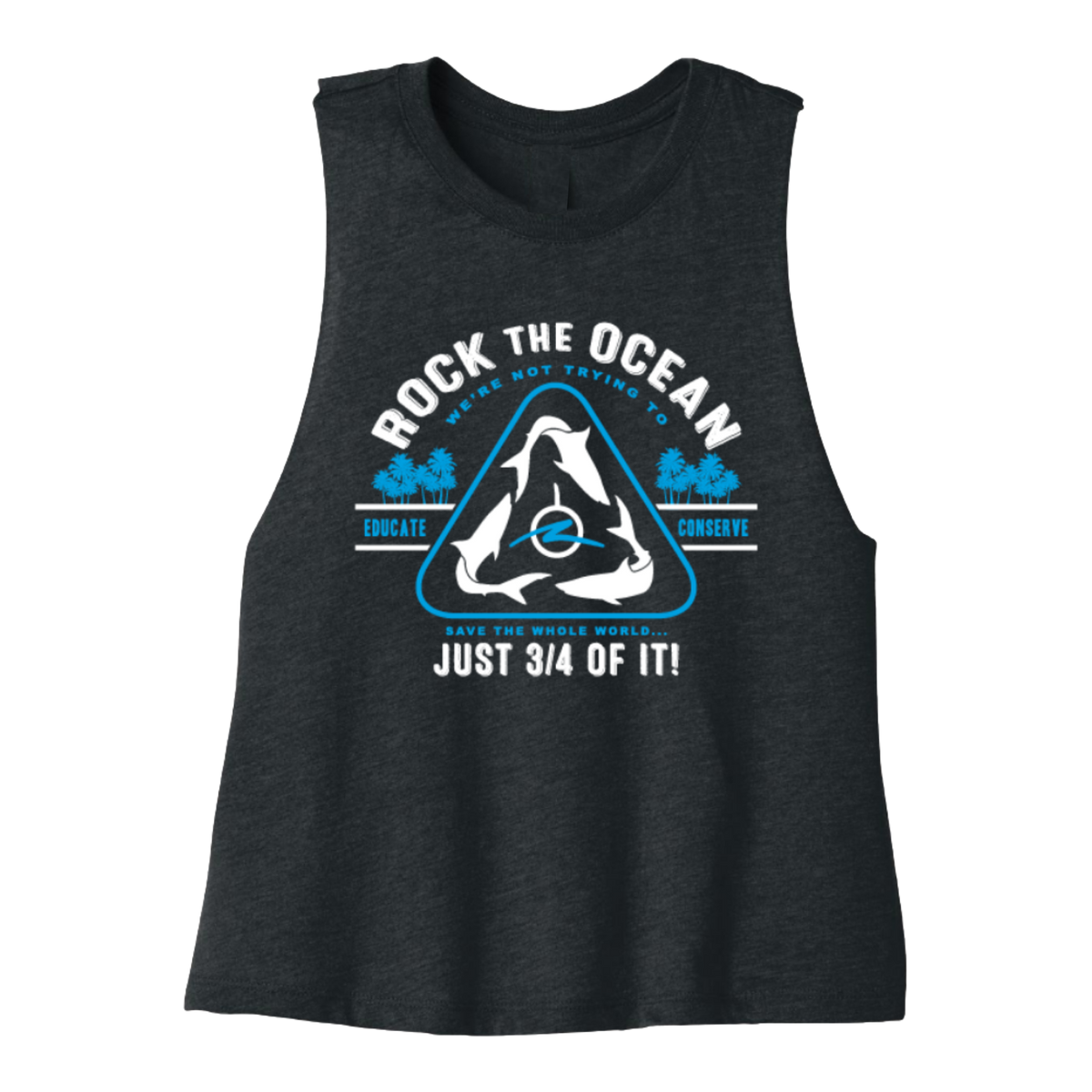 Conserve Ladies Crop Tank