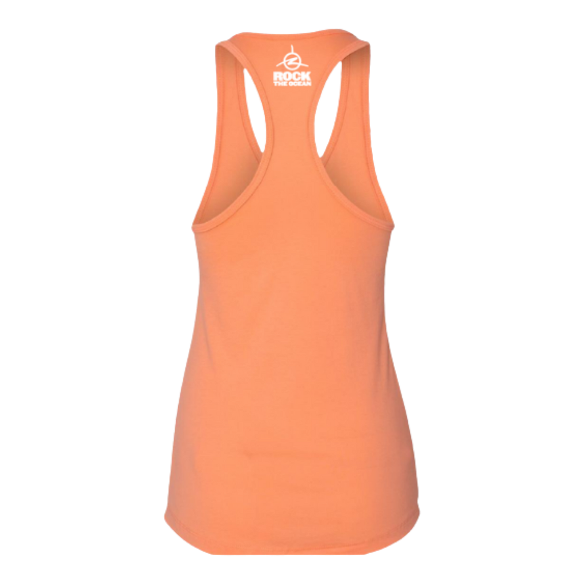 Shark Flo Stacked Ladies Orange Tank