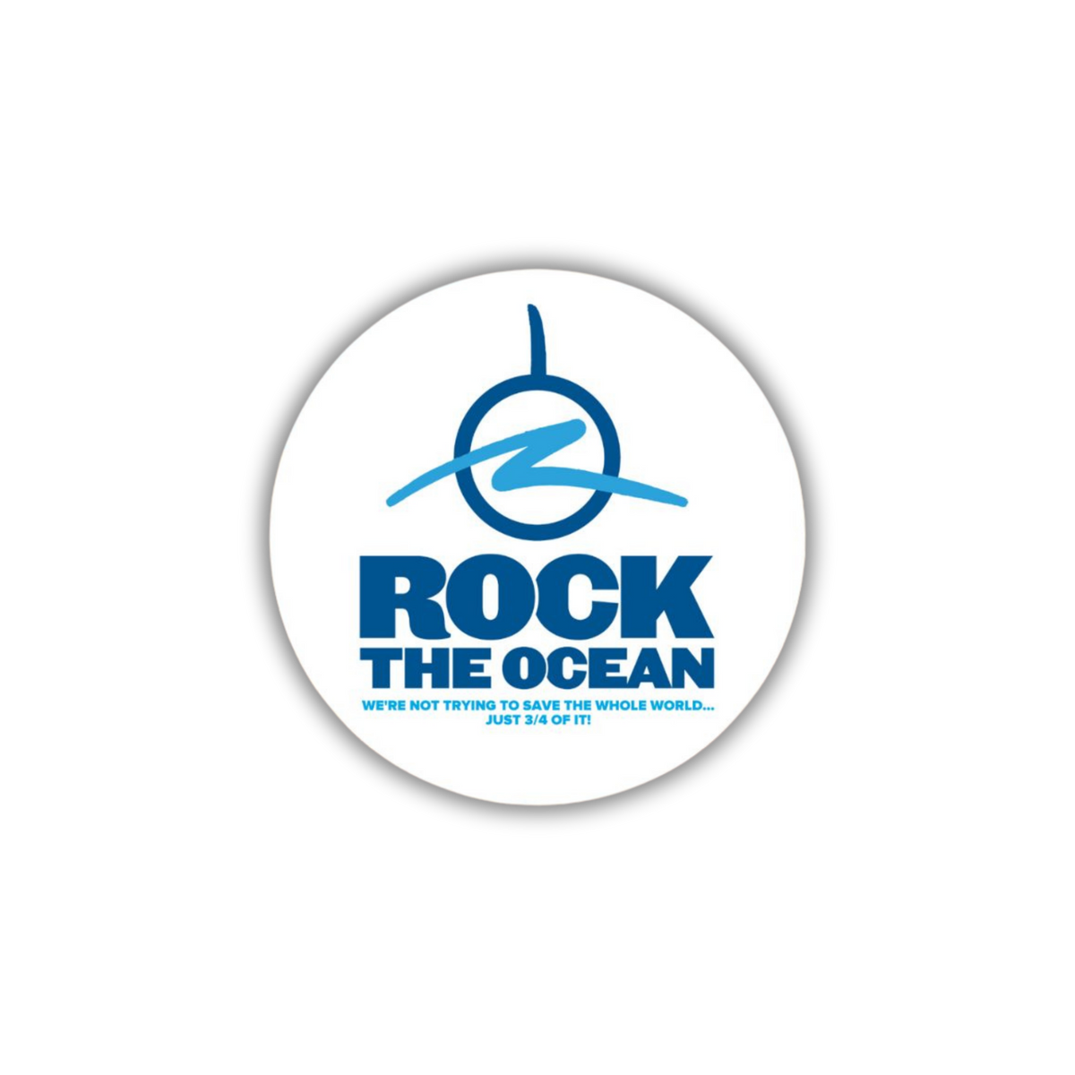 RTO Logo Tagline Circle Sticker