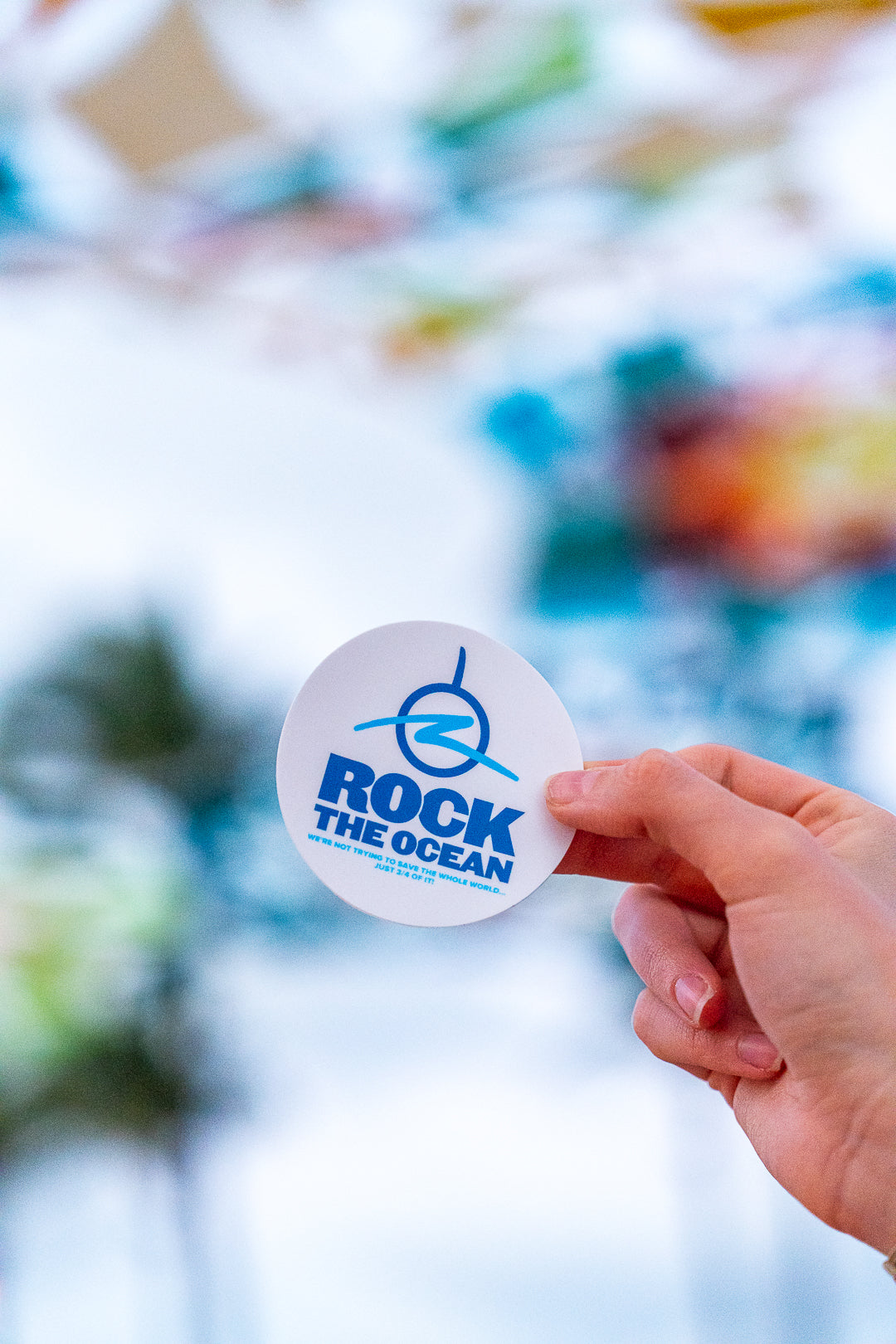 RTO Logo Tagline Circle Sticker