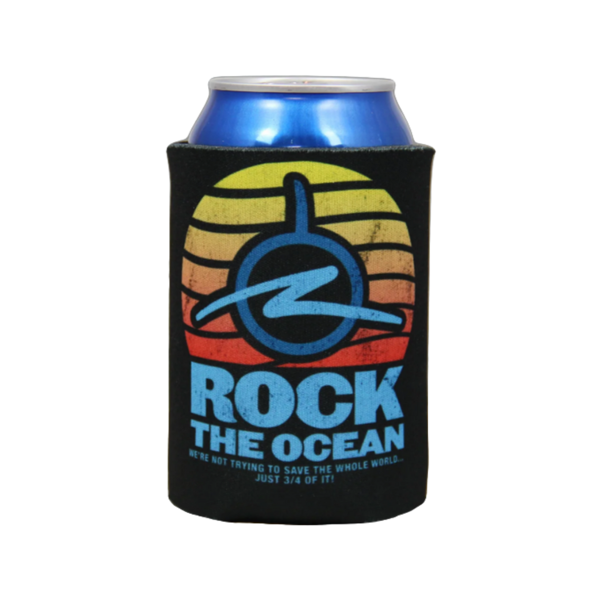 Rock The Ocean Sunset Marquesa Koozie