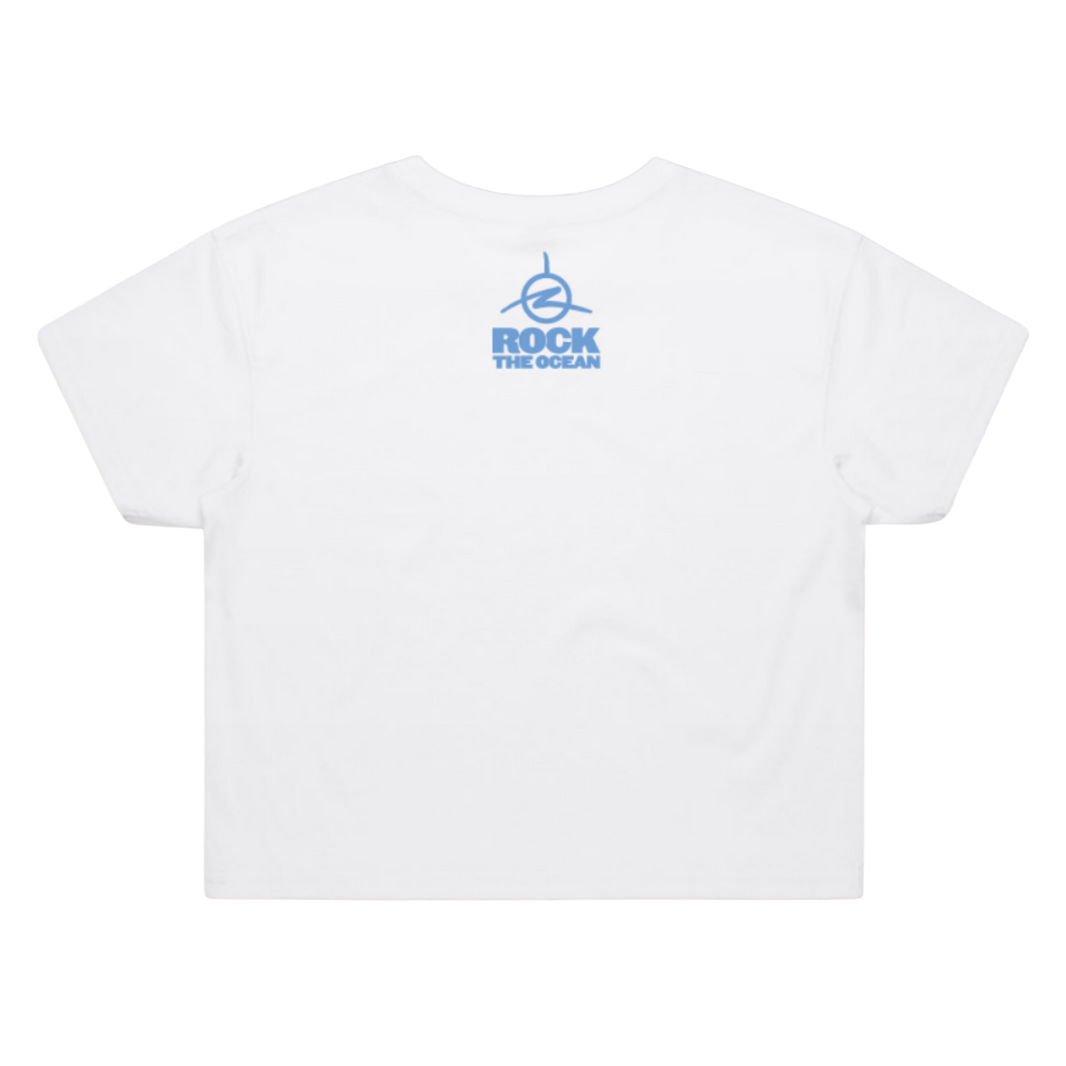 Rainbow Coral Ladies Crop T-Shirt