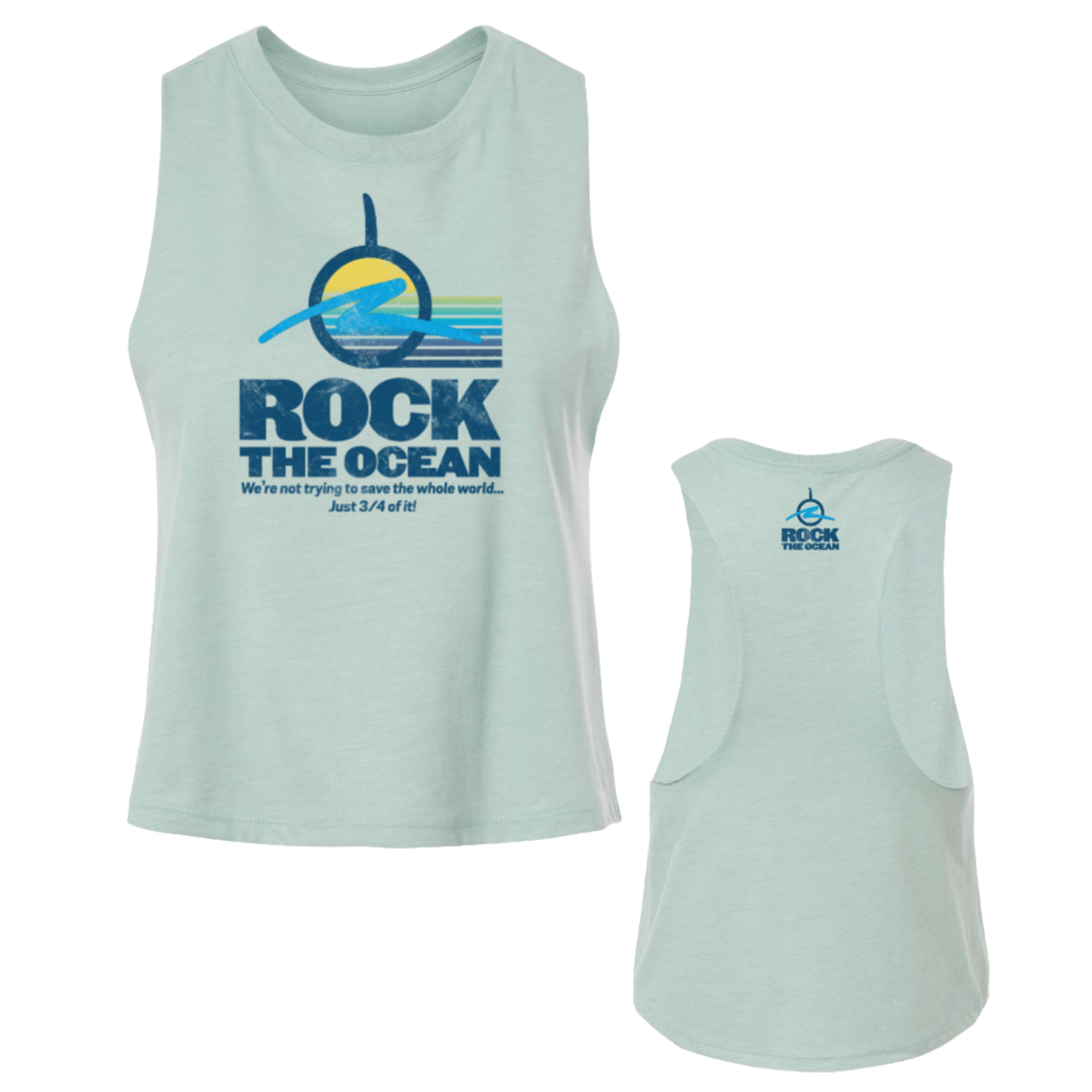 Cali Logo Ladies Crop Tank