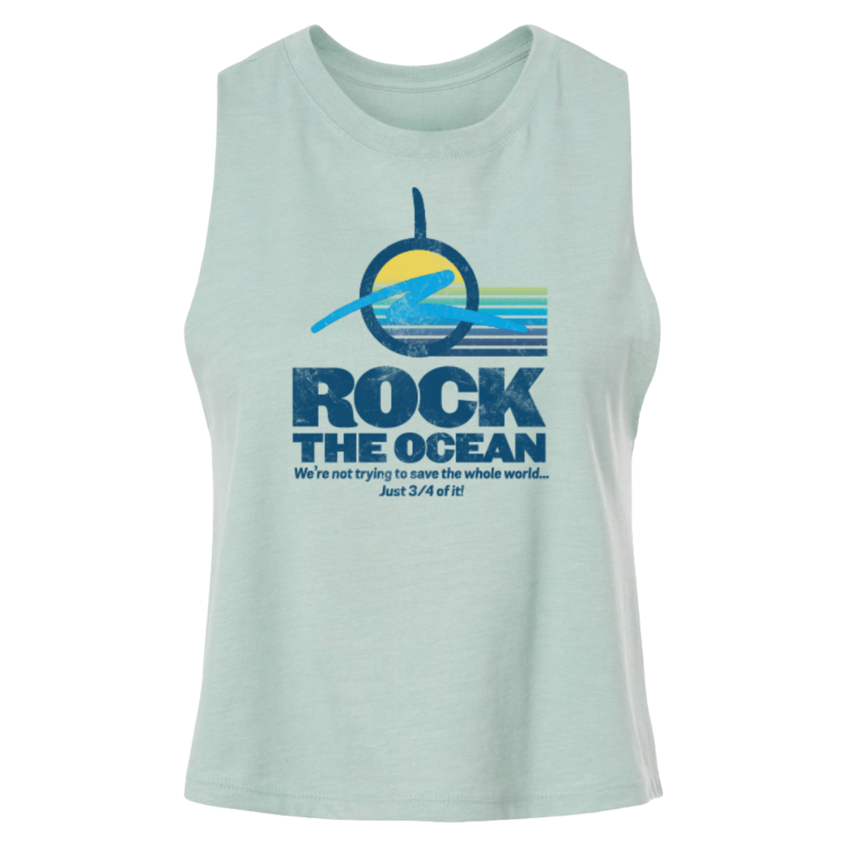 Cali Logo Ladies Crop Tank