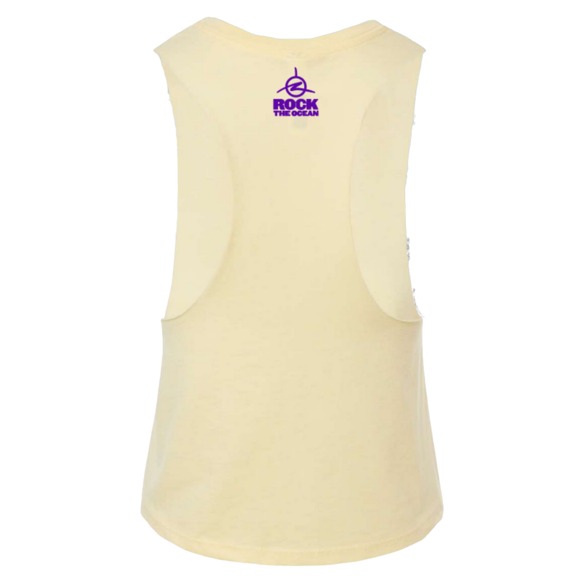 Tails of Sunset Ladies Crop Tank